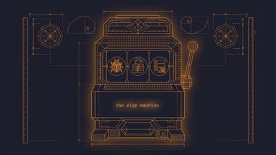 The Slop Machine, a slot-machine like device that produces bugs, vulnerabilities, and downtime