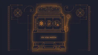 The Slop Machine, a slot-machine like device that produces bugs, vulnerabilities, and downtime